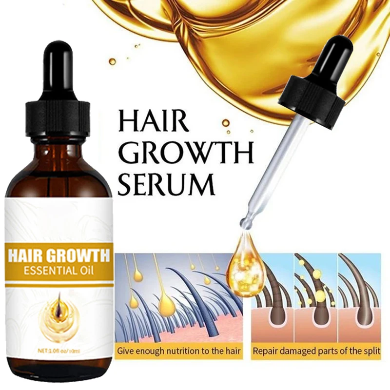 Best of Effective Hair Growth Oil For Men Women Biotin Fast Treatment Baldness Repair Hereditary Postpartum Serum Reviews & Tips