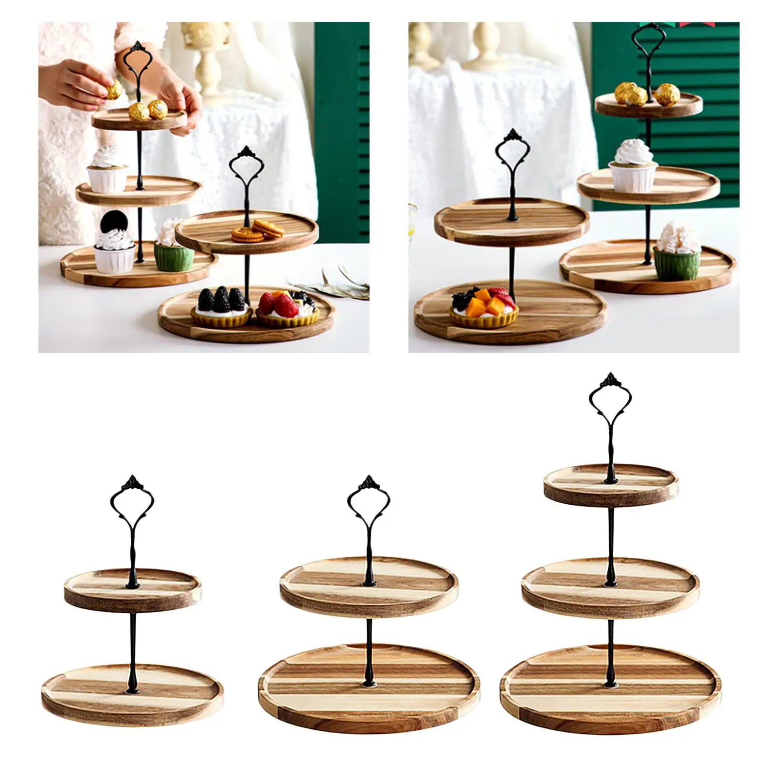 Dessert Cake Stand Fruit Cupcake Stand Kitchen Serving Container Decor Stand