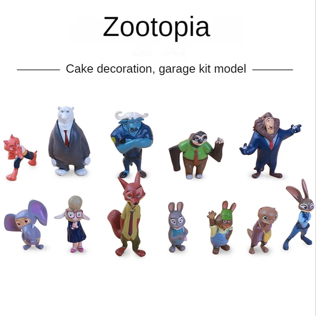 Kit digital zootopia personagens