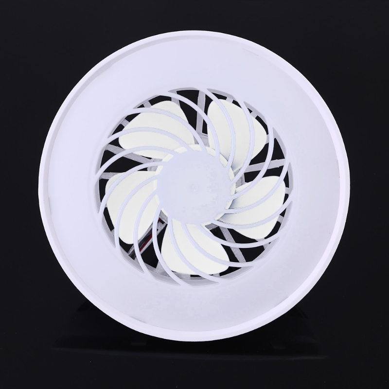 led 2-em-1 ventilador portátil leve para dormitório