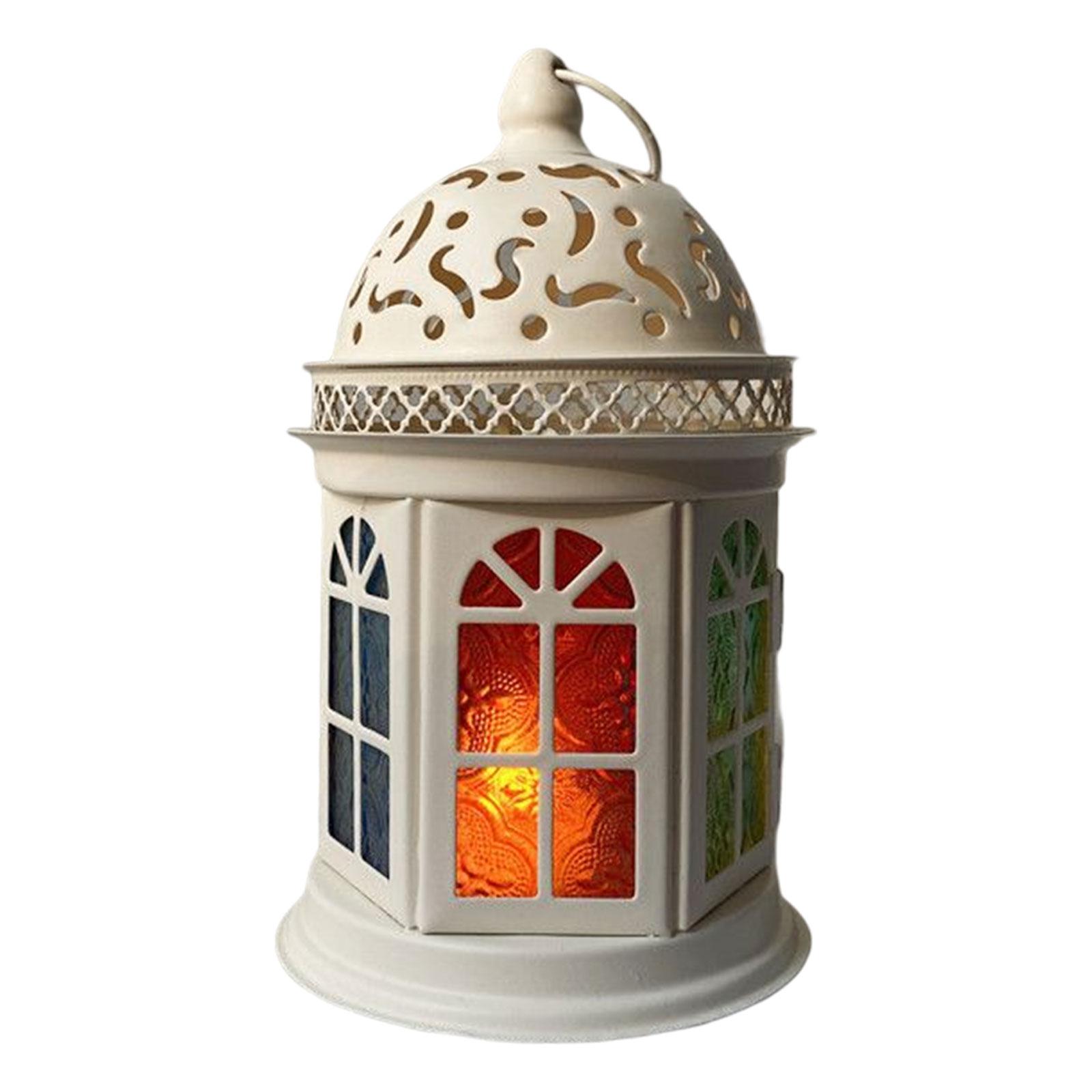 Retro Style Candle Lantern Candle Holder for Wedding Indoor Outdoor Yard