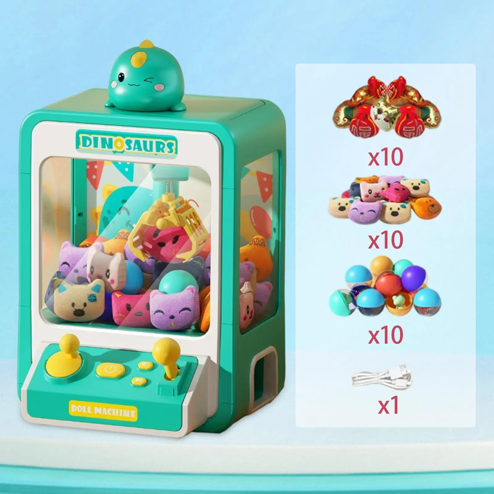 Candy Dispenser Toys Electronic Small Toys Claw Machine for Adults Kids