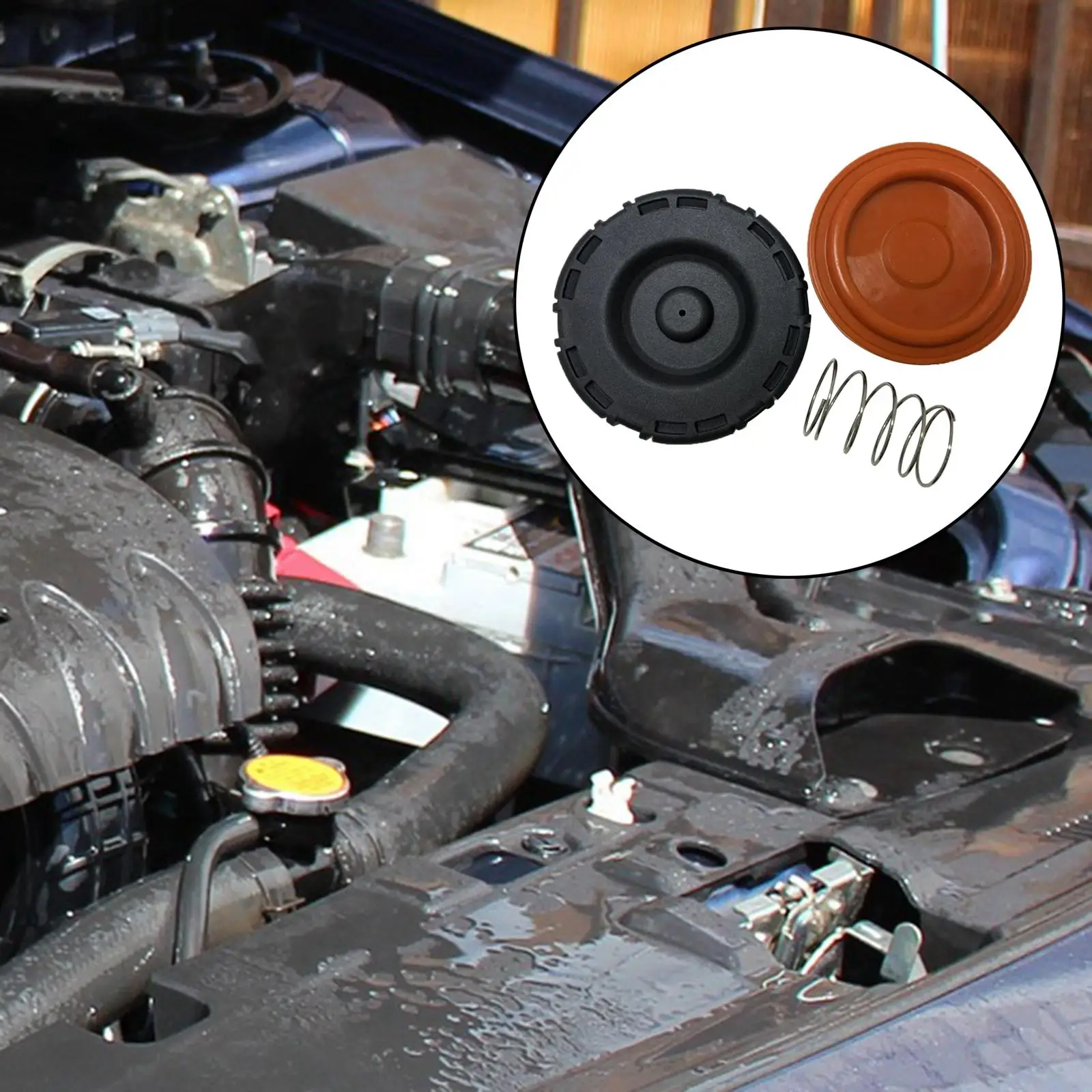 Pcv Valve Cover Kit LR041443 with Membrane Fit for Range Rover 3.0L XK