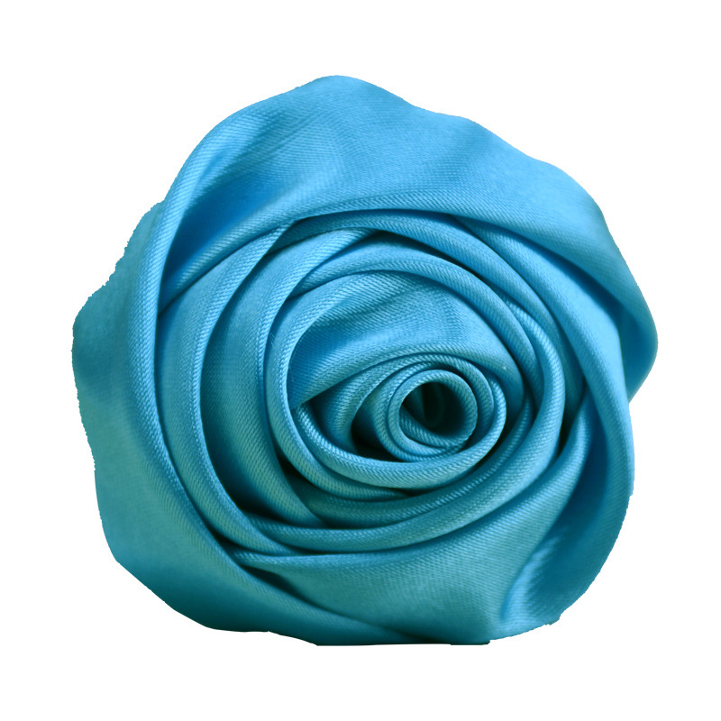 4 Teile/los 5,5 cm Satin Stoff Handgemachte Dreidimensionale Simulation Rose Knospe Großhandel DIY Schmuck Schuhe Und Hut Zubehör – Detail 16