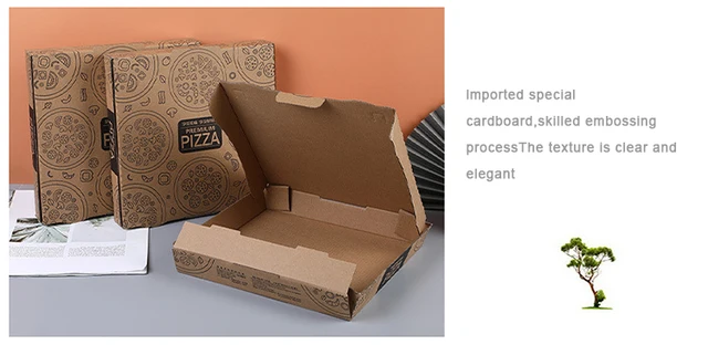 TELECAJAS  Caja Robusta para Pizzas 33x33 cms (mediana)