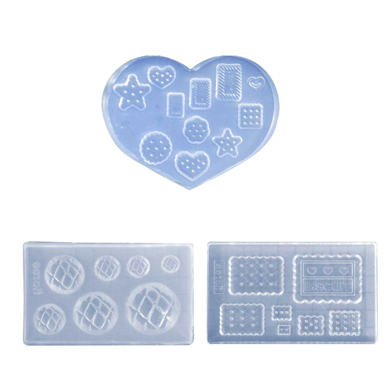 DIY Crafts Casting Baking Tool Mini Food Dessert Crystal Epoxy Resin Mold Cake Candy Chocolate Silicone Mould Wholesale