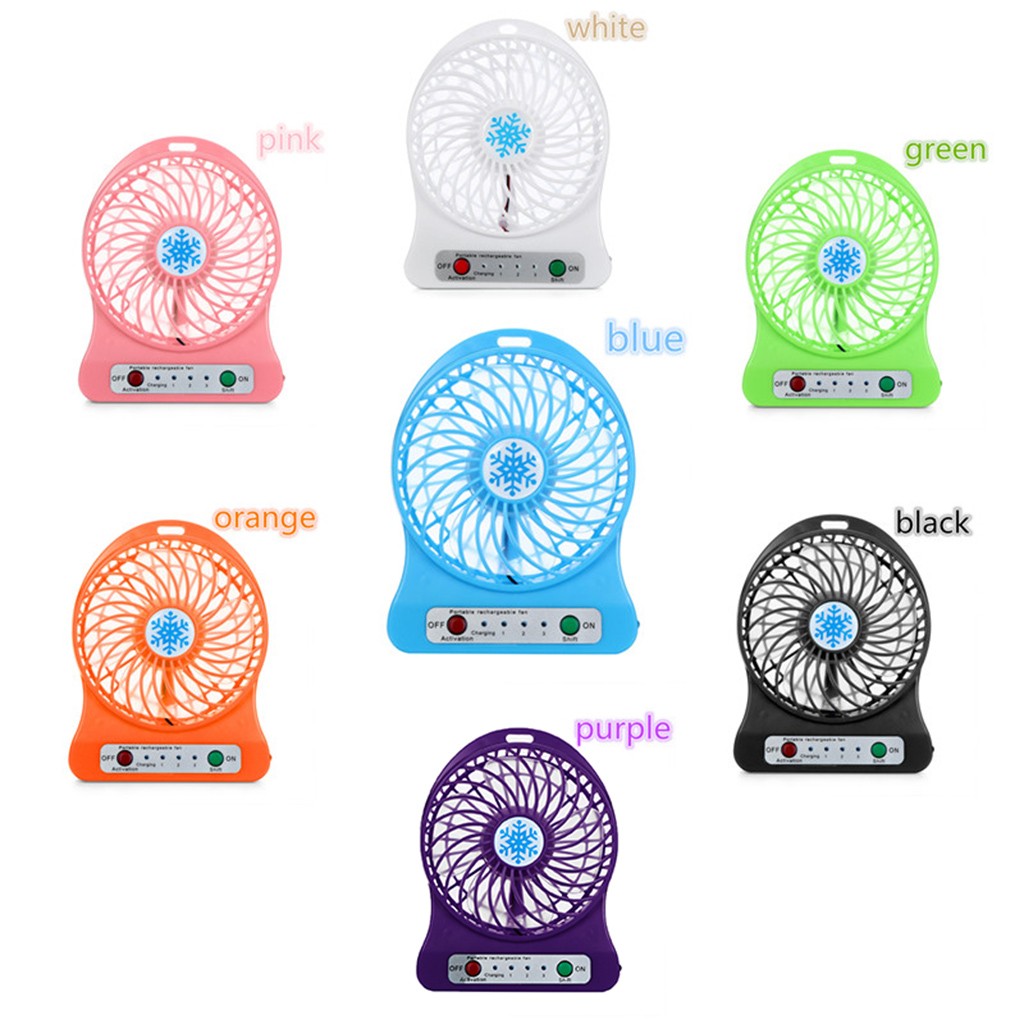 Title 52, Mini Portable Handheld Fan Rechargeable Usb Wit...