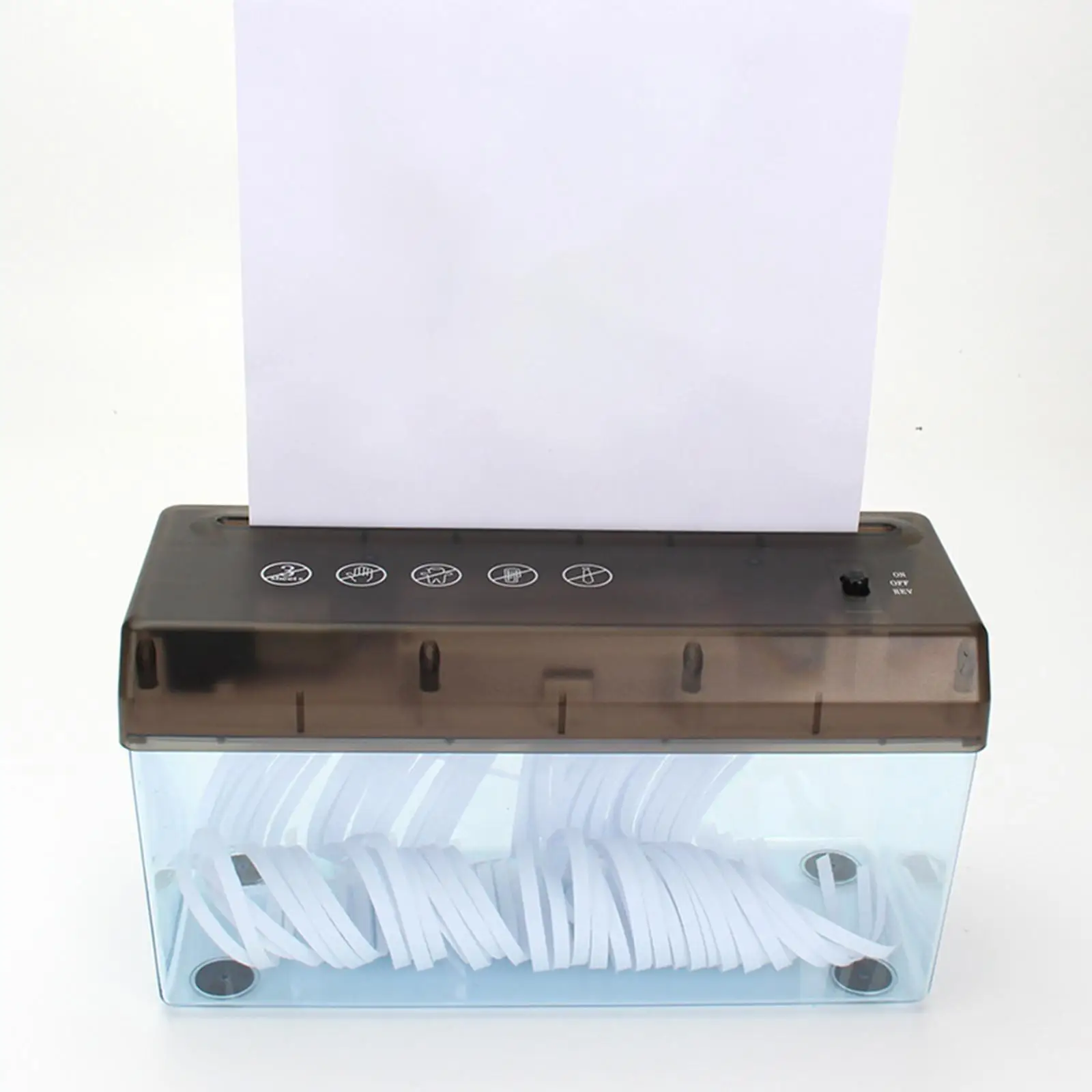Portable Paper Shredder, Mini Paper Cutting Machine, A4 Documents Cutting Tool for Commercial Office Desktop Stationery Paper