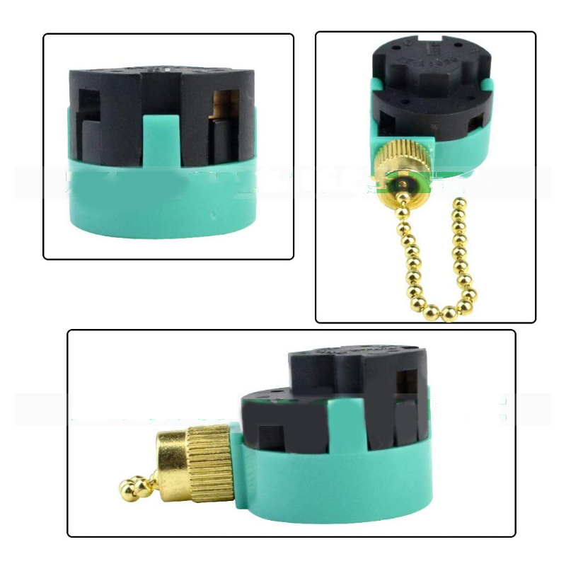 Description Picture 3 of itemCeiling Fan Switch 3 Speed 4 Wire ZE-268S6 Fan Pull Chain Speed Control Switch