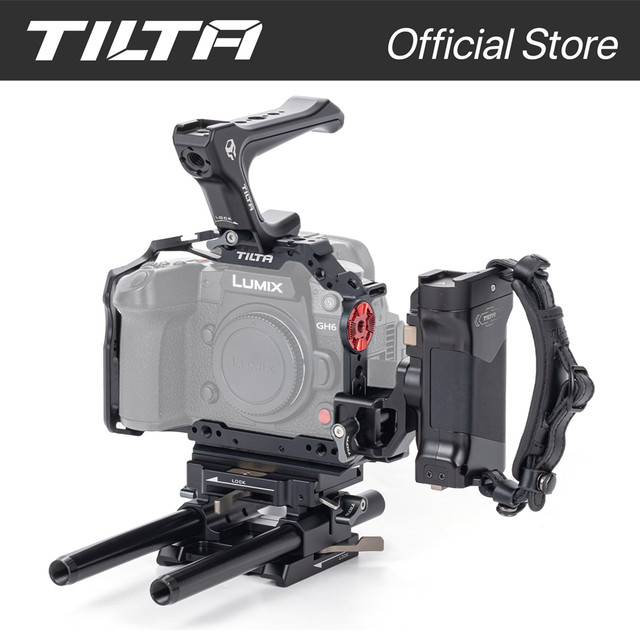 Tilta lumix g6 TA-T15-B-B Panasonic gh6 pro用フルカメラケージ