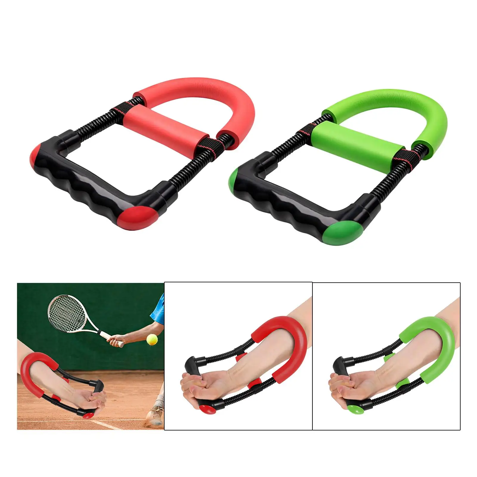 Wrist Gripper Strengthener Expander Forearm Exerciser Heavy Duty Hand Gripper