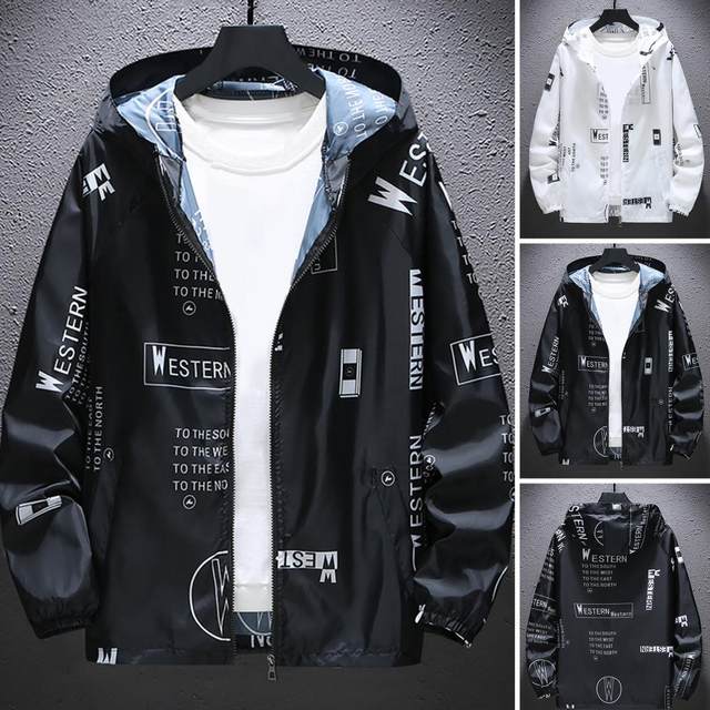 Reflective Jacket Men Windbreaker Jackets Fashion Trendy Oversize Coat  Streetwear 2021 Antumn Loose Outwear Tops Printing Jacket - AliExpress