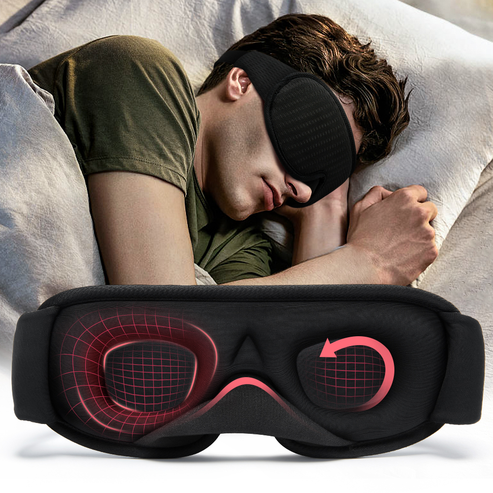 Best of 3D Sleeping Mask Blackout Blindfold Sleep Mask Slaapmasker For Sleeping Aid Eye Mask For Travel Rest Night Breathable Eye Relax Reviews & Tips