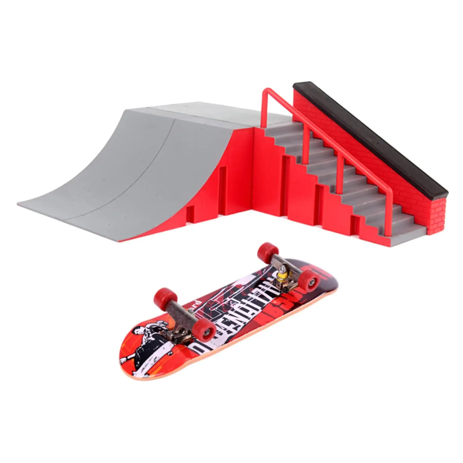 Skateboard Toys Mini Skateboard Ramp Finger Skateboard for Mastering Skills