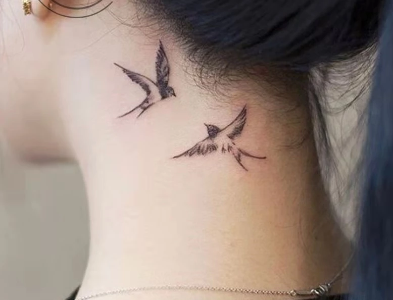 Best of 1PC Small Swallow Temporary Tattoo Sticker For Men Women Hand Waterproof Fake Tatto Flash Decal Animal Tatoo Reviews & Tips