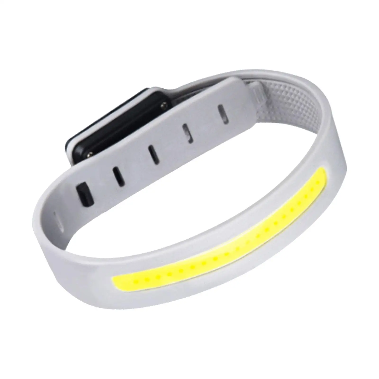 Light up Armband Rechargeable Strap Wearable Sports Wristband Safety Light for Runners for Cycling Night Running Walking Hiking