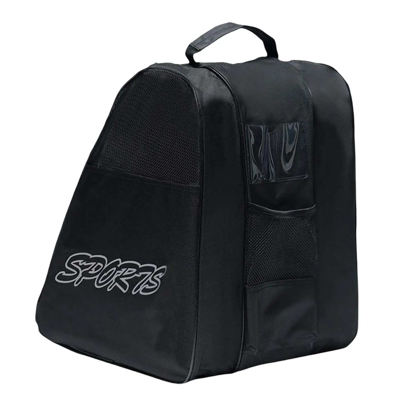 3Pcs Portable Roller Skates Bag, Ice Skating Bag, Handbags Skates Storage Bag, Adjustable Shoulder Strap Skating Shoes Bag
