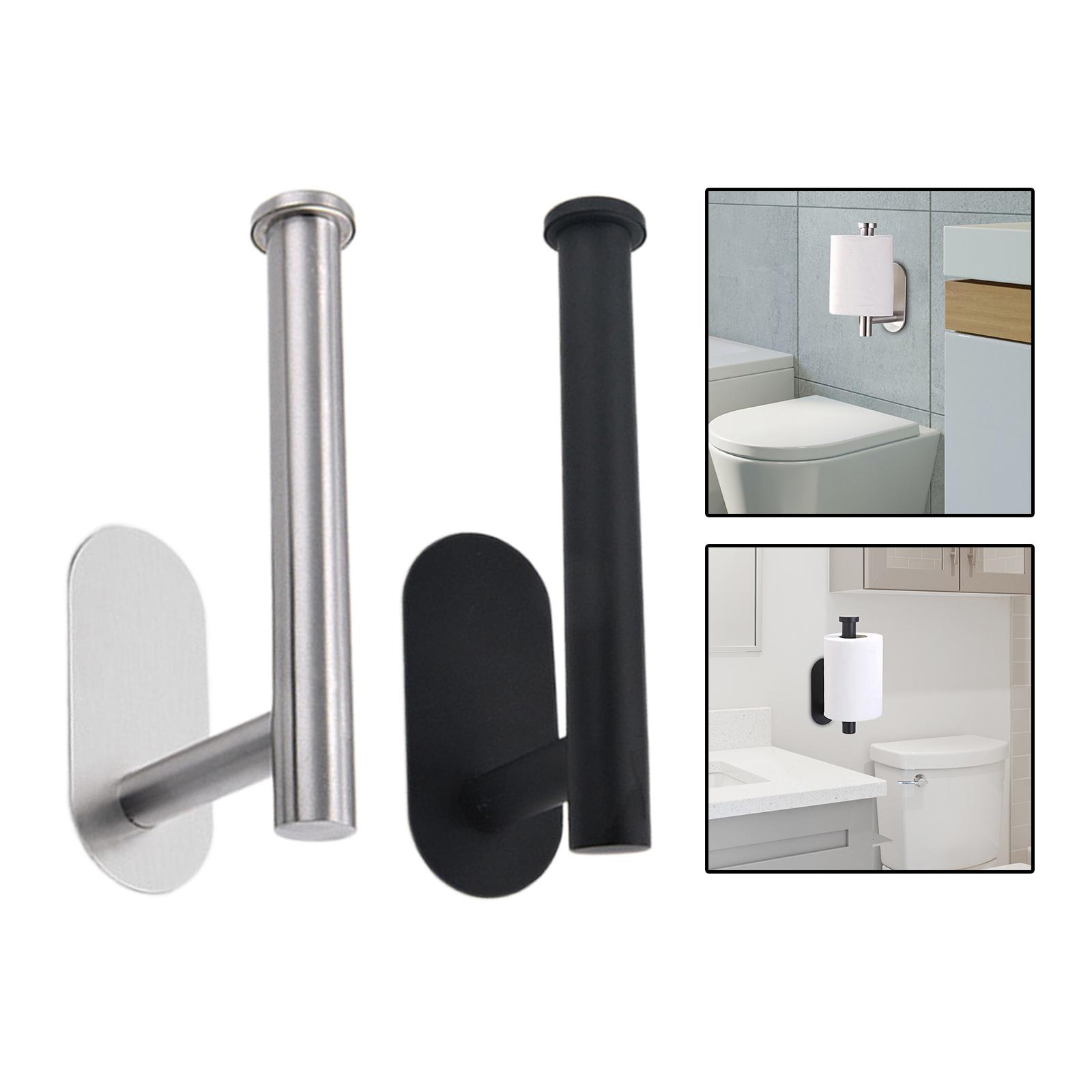 Stainless Steel Paper Holder No Punching Tissue Hanger Dispenser Toilet Paper Rack Rustproof Paper Shelf for Bathroom Hotel Home Stainless Steel Paper Holder No Punching Tissue Hanger Dispenser Toilet Paper Rack Rustproof Paper Shelf for Bathroom Hotel Home
