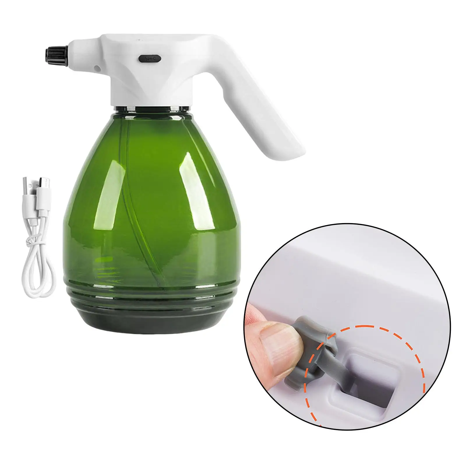 Pressure Sprayer Hand with Adjustable Nozzle Portable Spray Bottle Garden