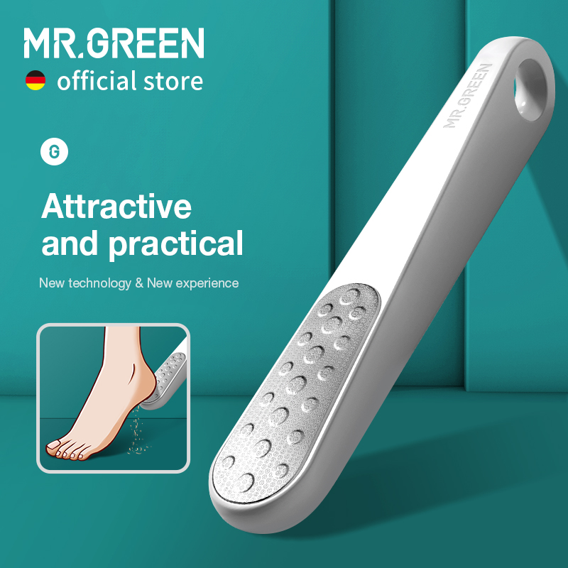 Best of MR.GREEN Foot File Double Sided Callus Remover For Dead Skin Professional Pedicure Tools Callous Scraper Foot Sander Heel Filer Reviews & Tips