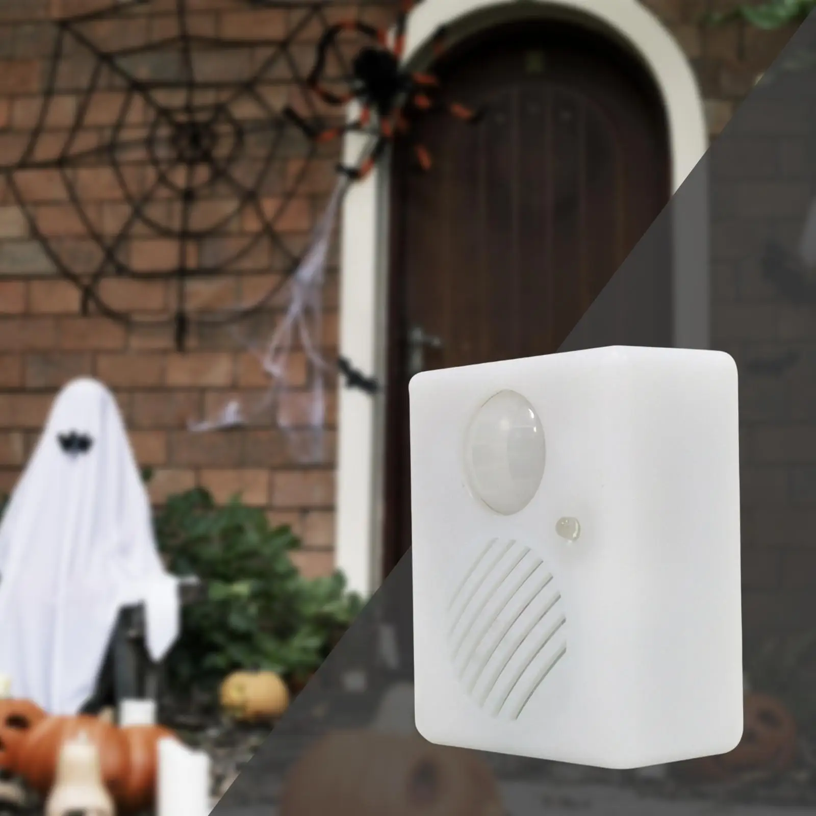 Halloween Sound Player Scary Sound Noise Makers voice making Loudspeaker Horror Screaming Speaker for Party Decoration Halloween