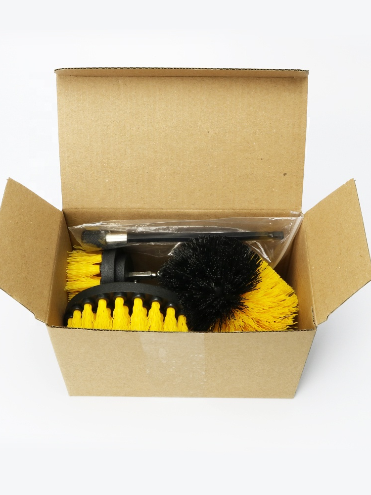 Lot De 5 Brosses De Nettoyage Auto SPTA Ultra Douces - Pour Intérieur (Tableau De Bord, Sièges) Et Extérieur (Jantes)