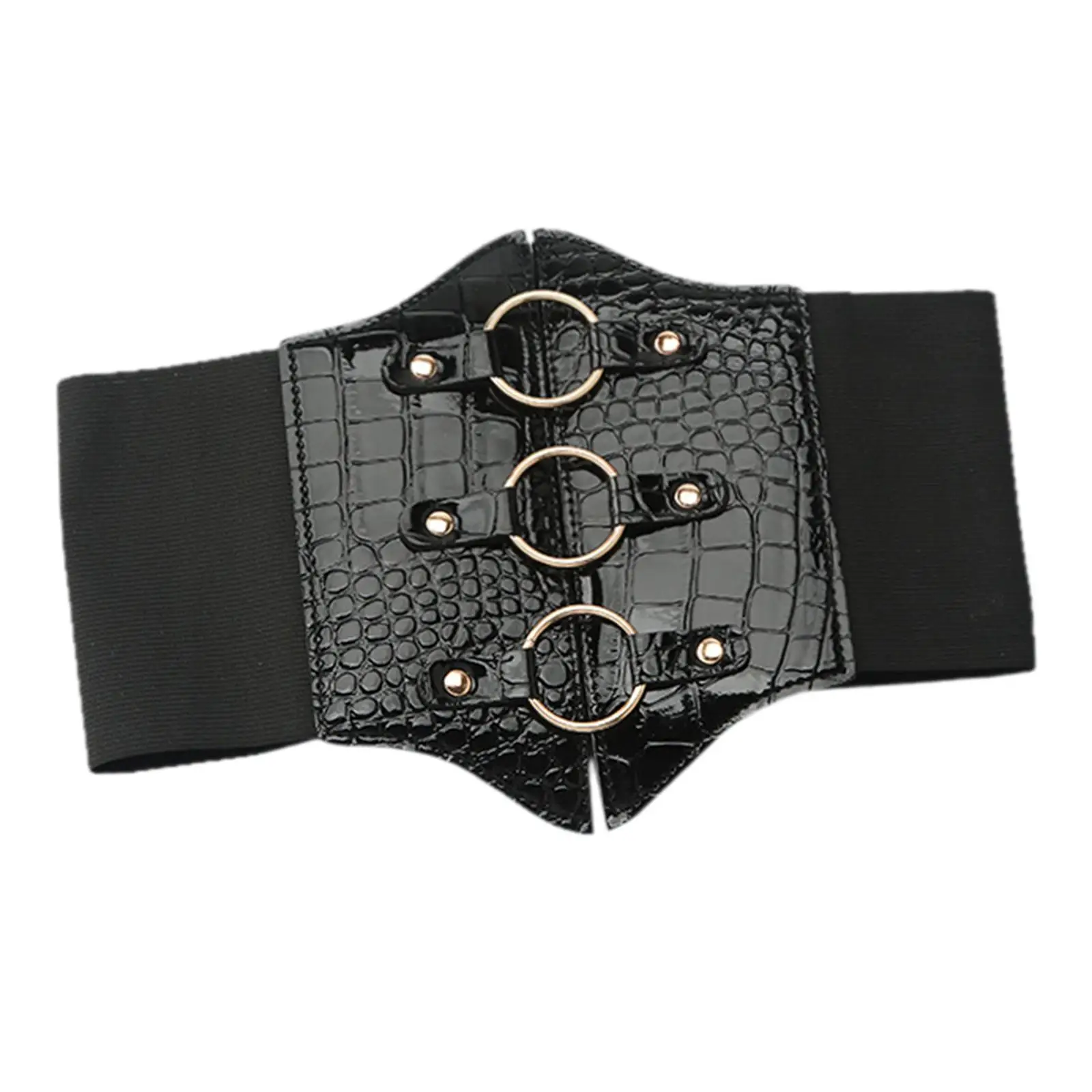 Retro Style Women Charm Waistband Wide High Waist Body Link Belts Ladies Coat Cincher Jewelry Belt for Dresses Party Cosplay