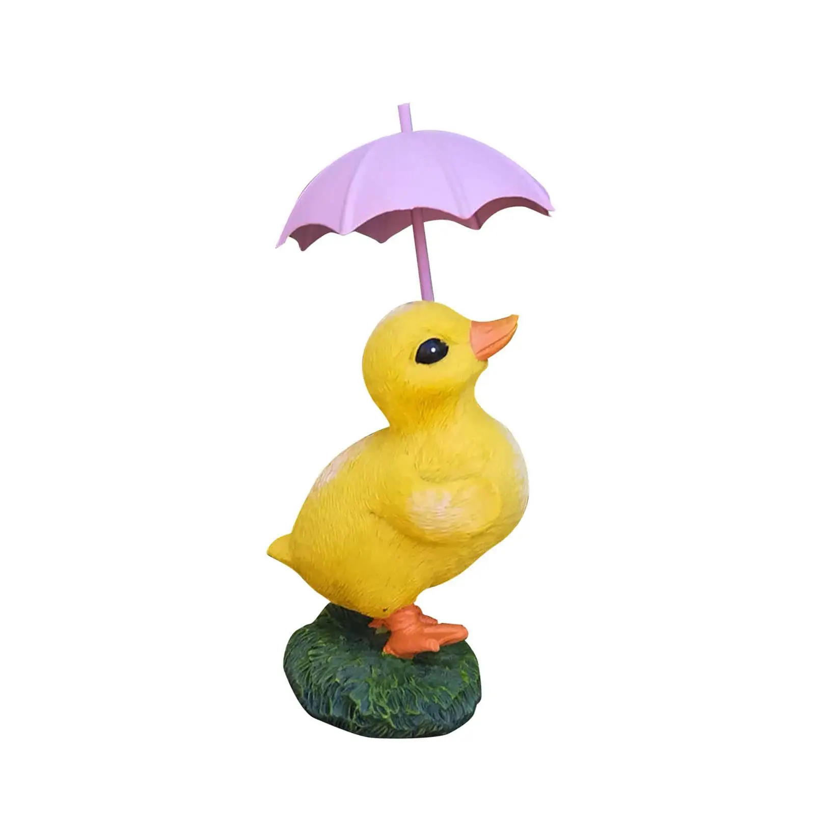 Resin Duck Statue Garden Decor Statues Figurines Outdoor Decor Duck Adornment Ornament for Courtyard Yard Porch Outdoor Outside
