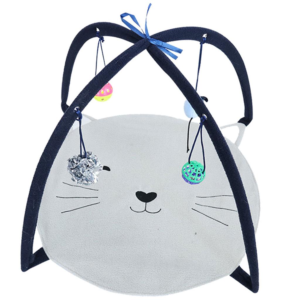 1PC Cat Play Tent Toys Mobile Comfortable Pet Sleeping Bells Bed Pad Mat