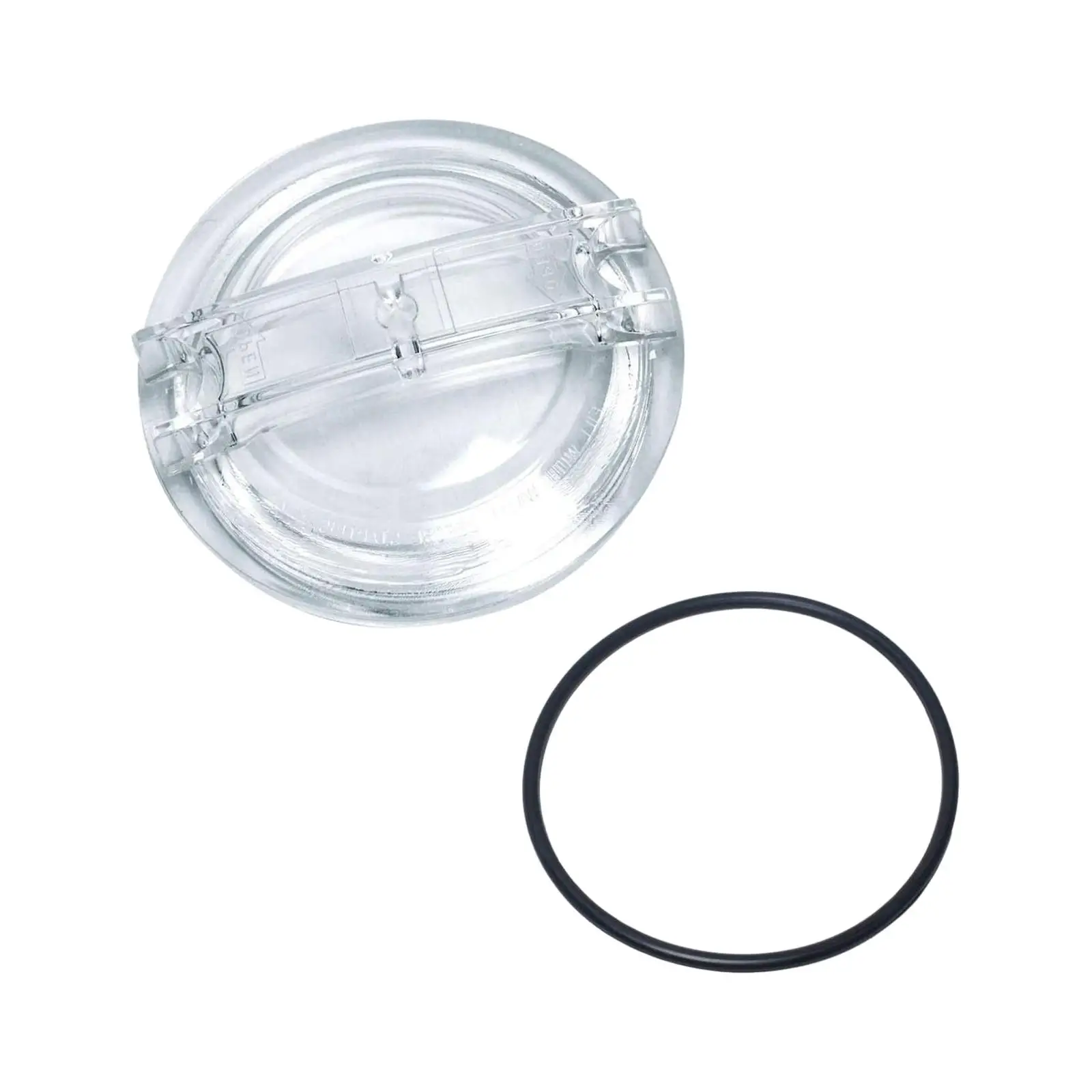 Pool Pump Lid Threaded Strainer Lid Cover, 5.24`` Acrylic Replacement Swimming