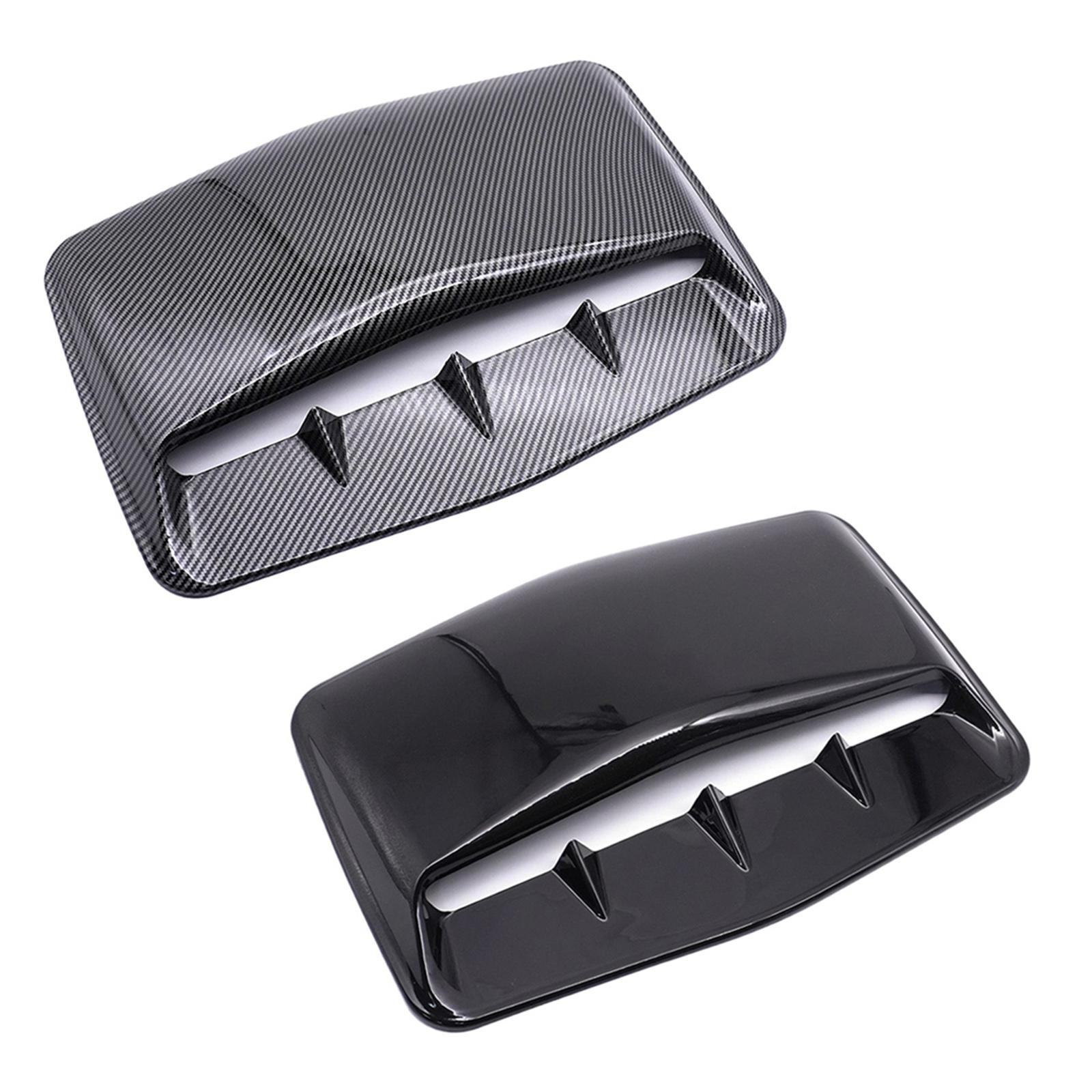 Universal Car Hood Vent Cover Air Flow Vent Air Vent Cover Fit for Car Modification ABS