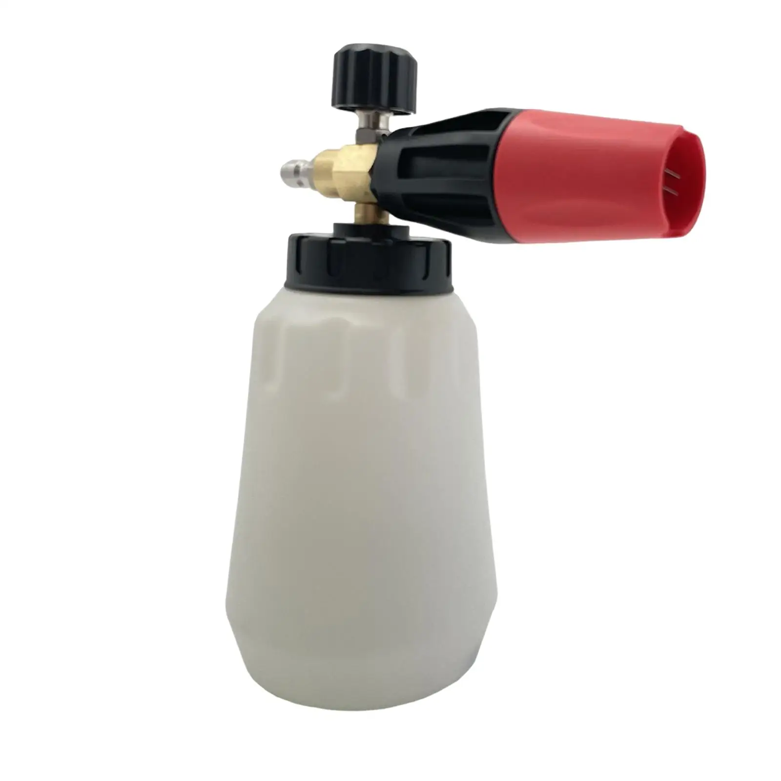 Foam Pressure Bottle, Adjustable  Nozzle Pressure Washer Foam  for Car Washing, House Floor Window Cleaning, 1/4