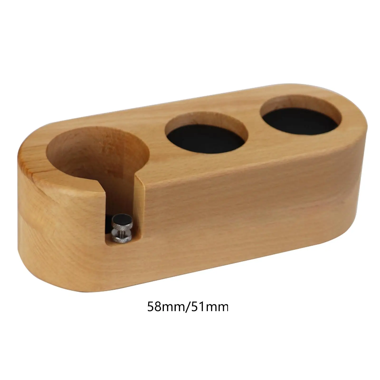 Coffee Tamper Stand Anti Skid Pads Multi Hole Coffee Accessories for Coffee Maker