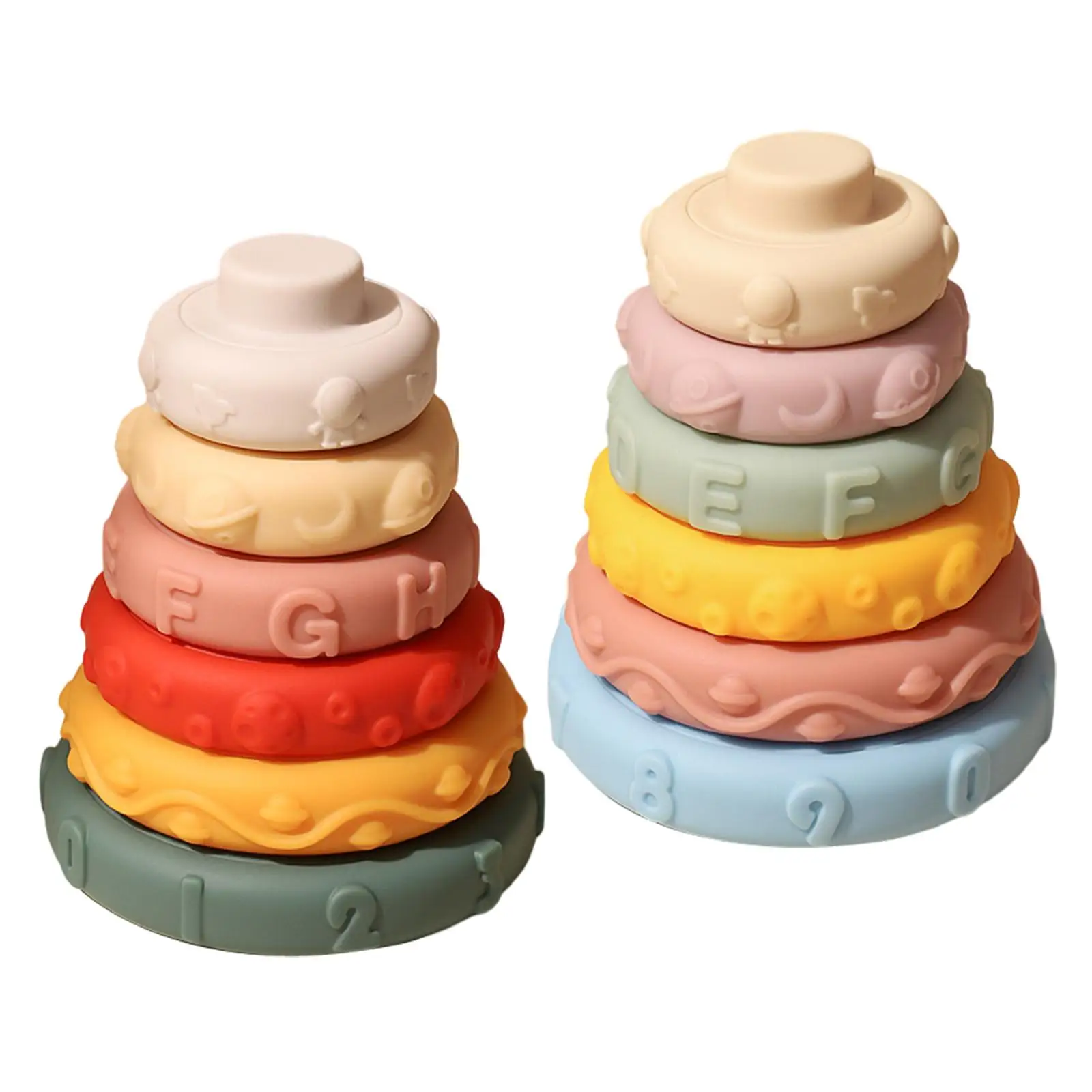 Soft Stacking Nesting Toys Stacker Imagination Stacking Game Kids Stacking Toy for Toddler