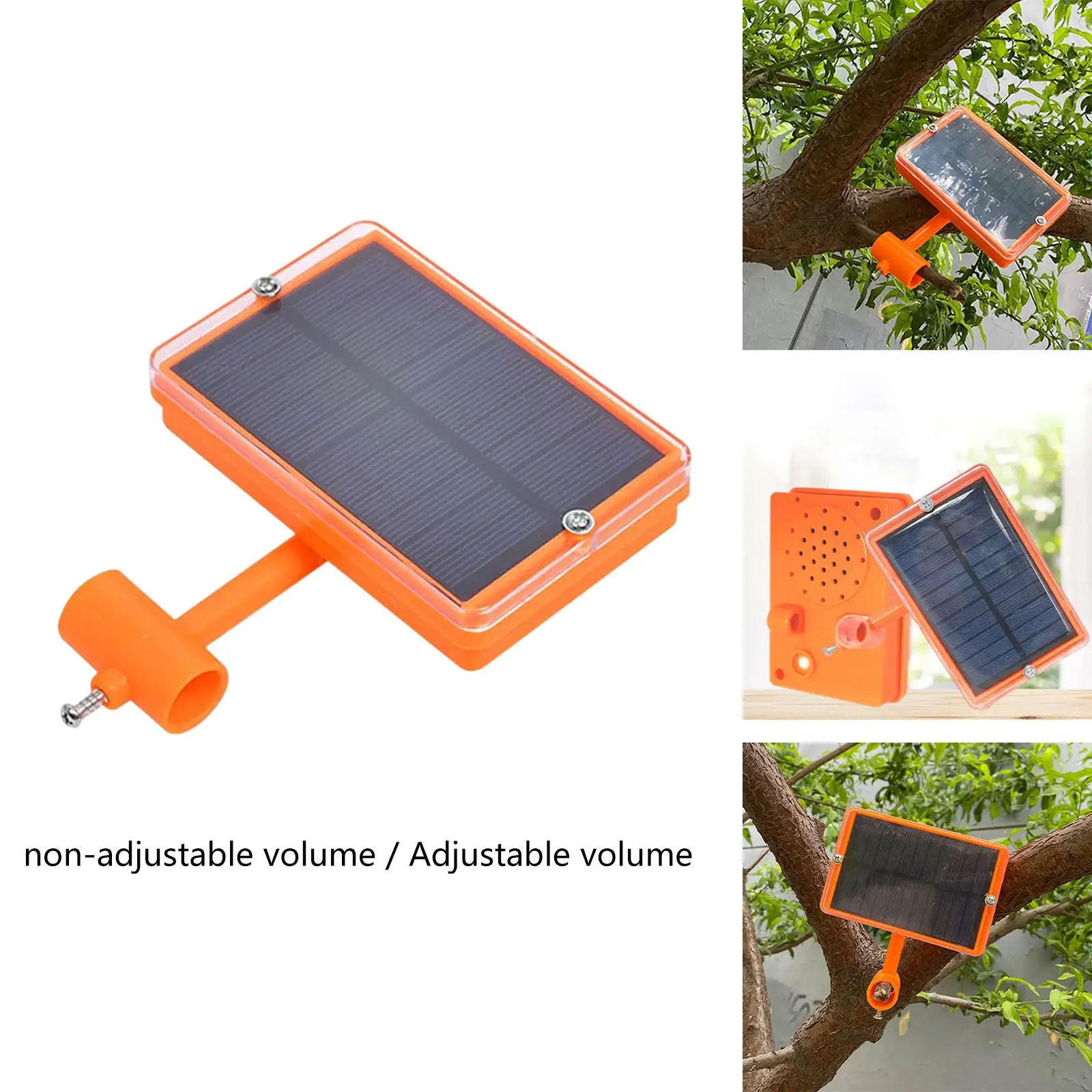 Solar Powered Animal Detector Animal Scarer Easy to Install Durable Stable Farm Warehouses Outdoor Orchards Fish Ponds