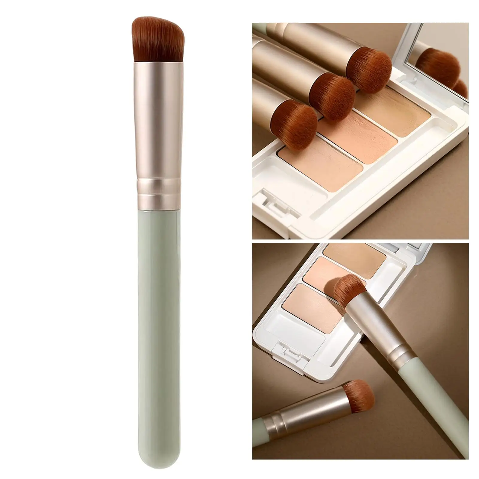 Concealer Makeup Brush Blemish Brush for Nose Blending Liquid Foundation Cream