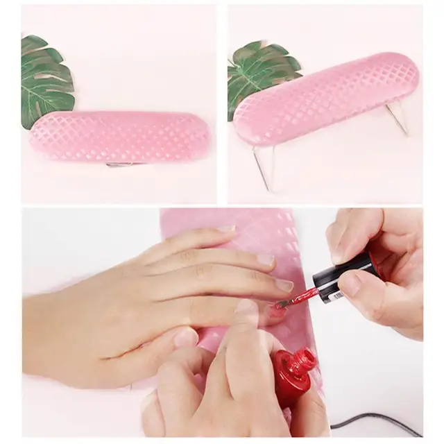 1 Pc Nail Art Hand Rest Pillow Cushion Nail Manicure Tool Hand Rest Wrist  Holder Soft Lace Plush Sponge Nail Salon Beauty Tool - Manicure Tools -  AliExpress