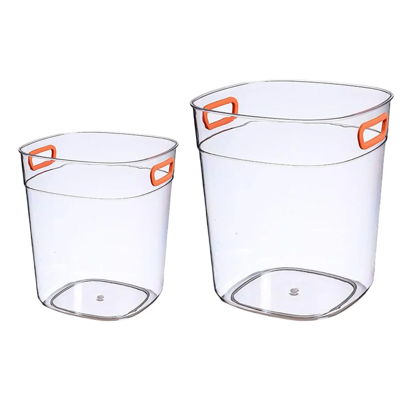 Beer Bucket Beverage Chiller Bin Champagne Beer Wine Chiller Transparent Ice Bucket for Bar Restaurant Bottle Hotel Pub