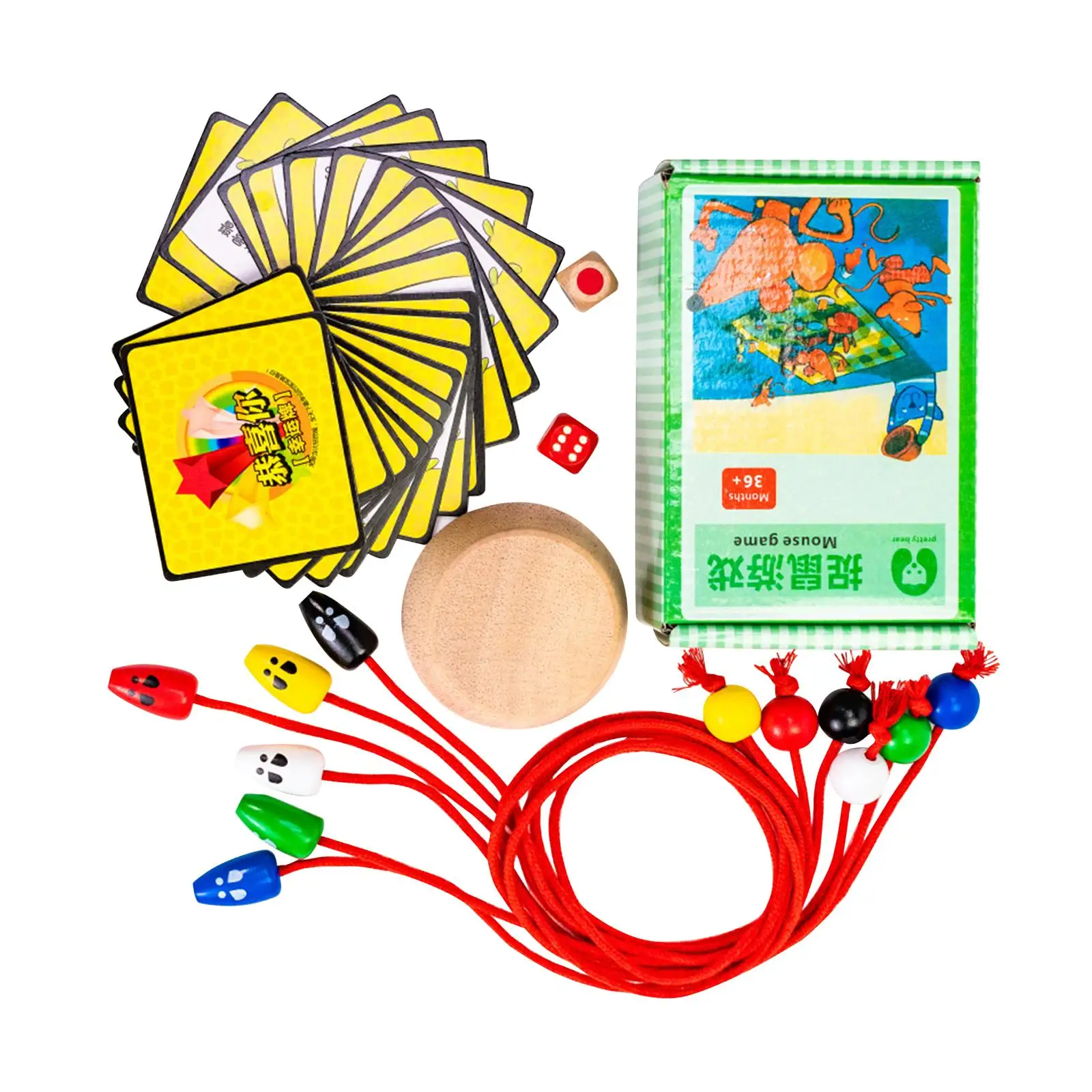 Creative Catcher Mouse Board Game Educational Sensory Learning Toy Interactive Toy Desktop Game for Kids Girls Children Boy
