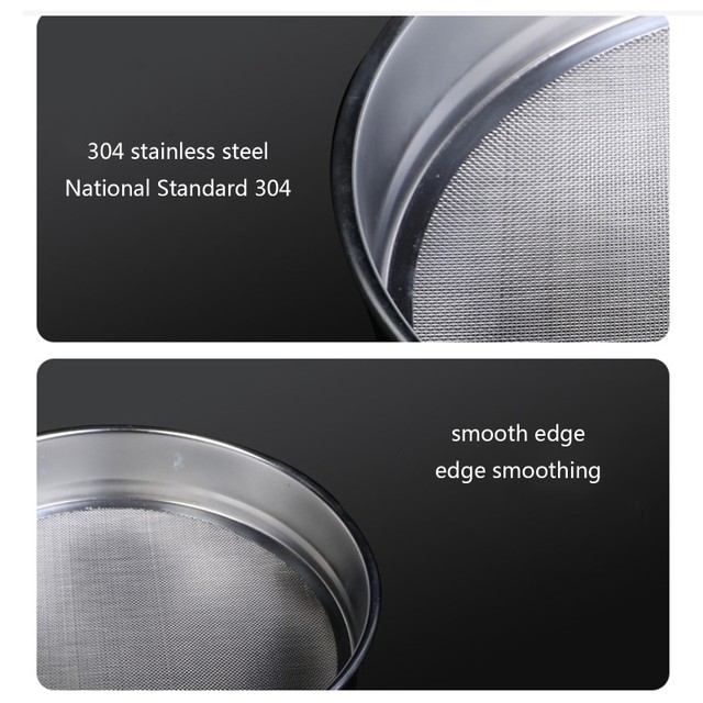 Setaccio In Acciaio Inox 100 Mesh - Per Laboratorio, Setacciatura Precisione, Diametro 20 Cm