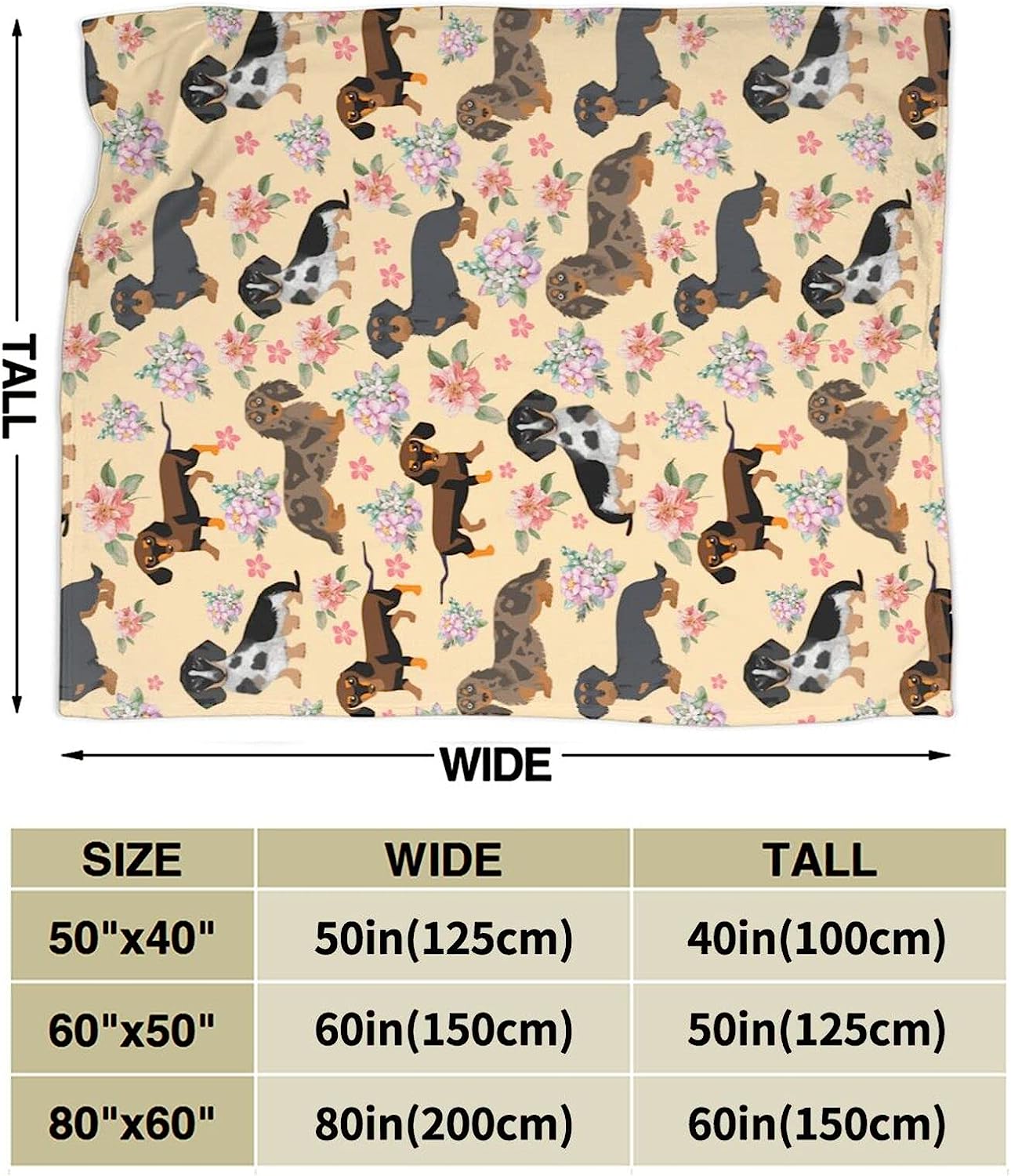 Dachshund Lovers Blankets
