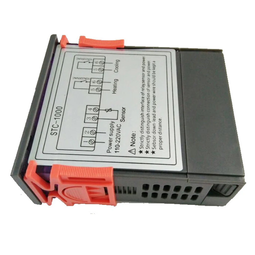 Stc-1000 AC / DC 24V / 10a digital LED temperature controller thermostat +