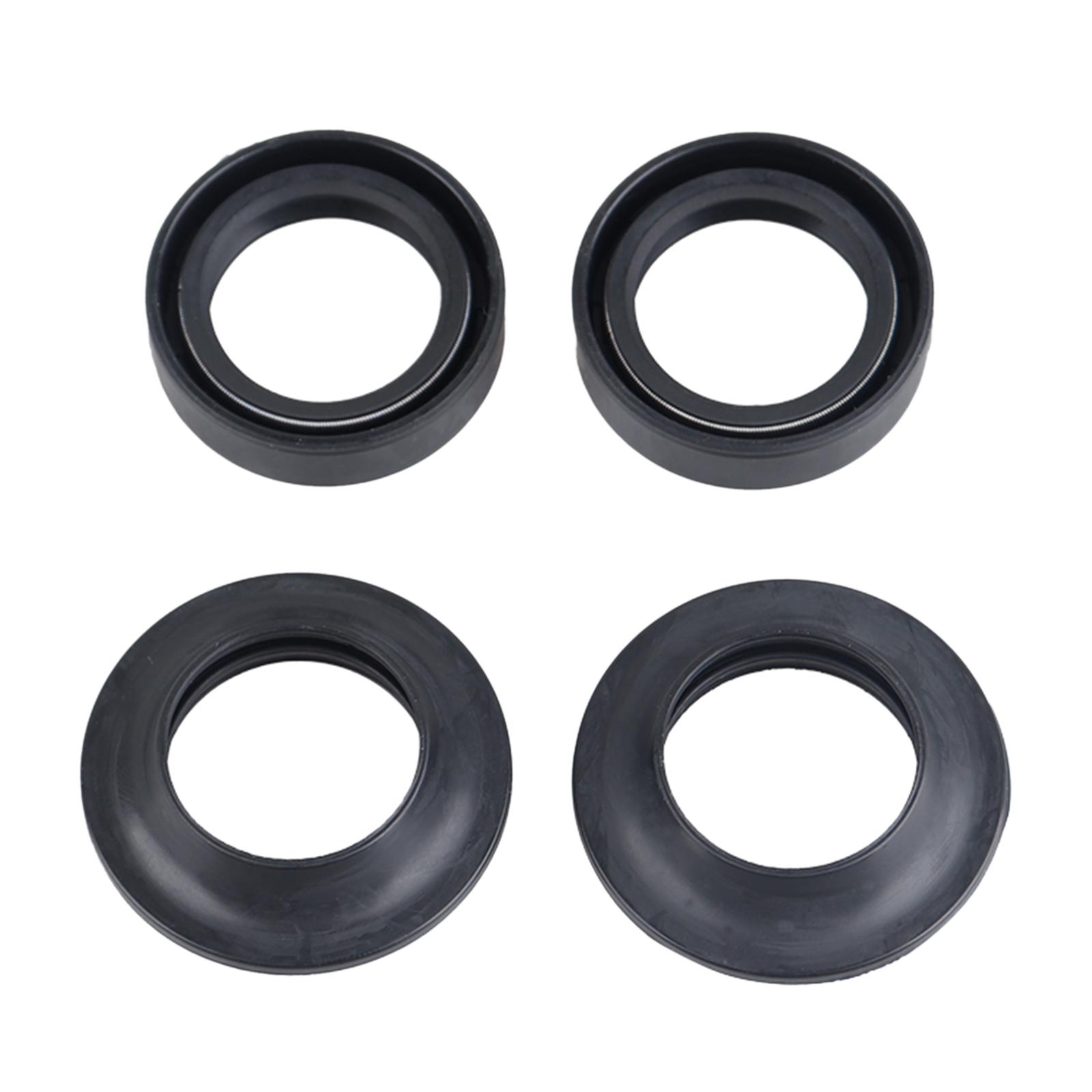 4 Pieces Oil and Dust Seal Damper Shock Absorber for Yamaha PW80