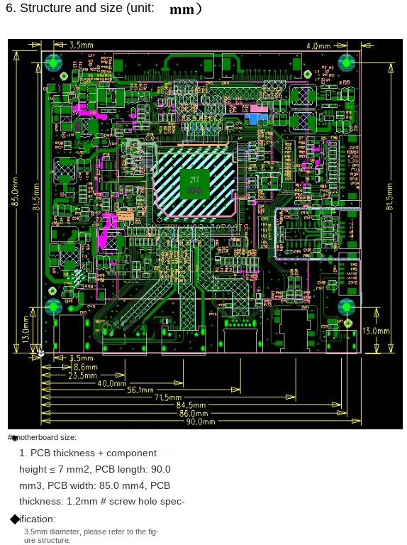 display lcd de 4k para edp hd hdr