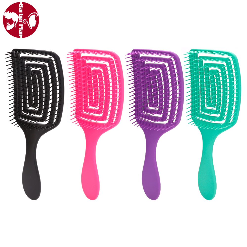 Best of Detangler Brush For Curly Hair Scalp Massage Comb Women Wet Curly Detangle Hair Brush Salon Hairdressing Styling Tools Reviews & Tips