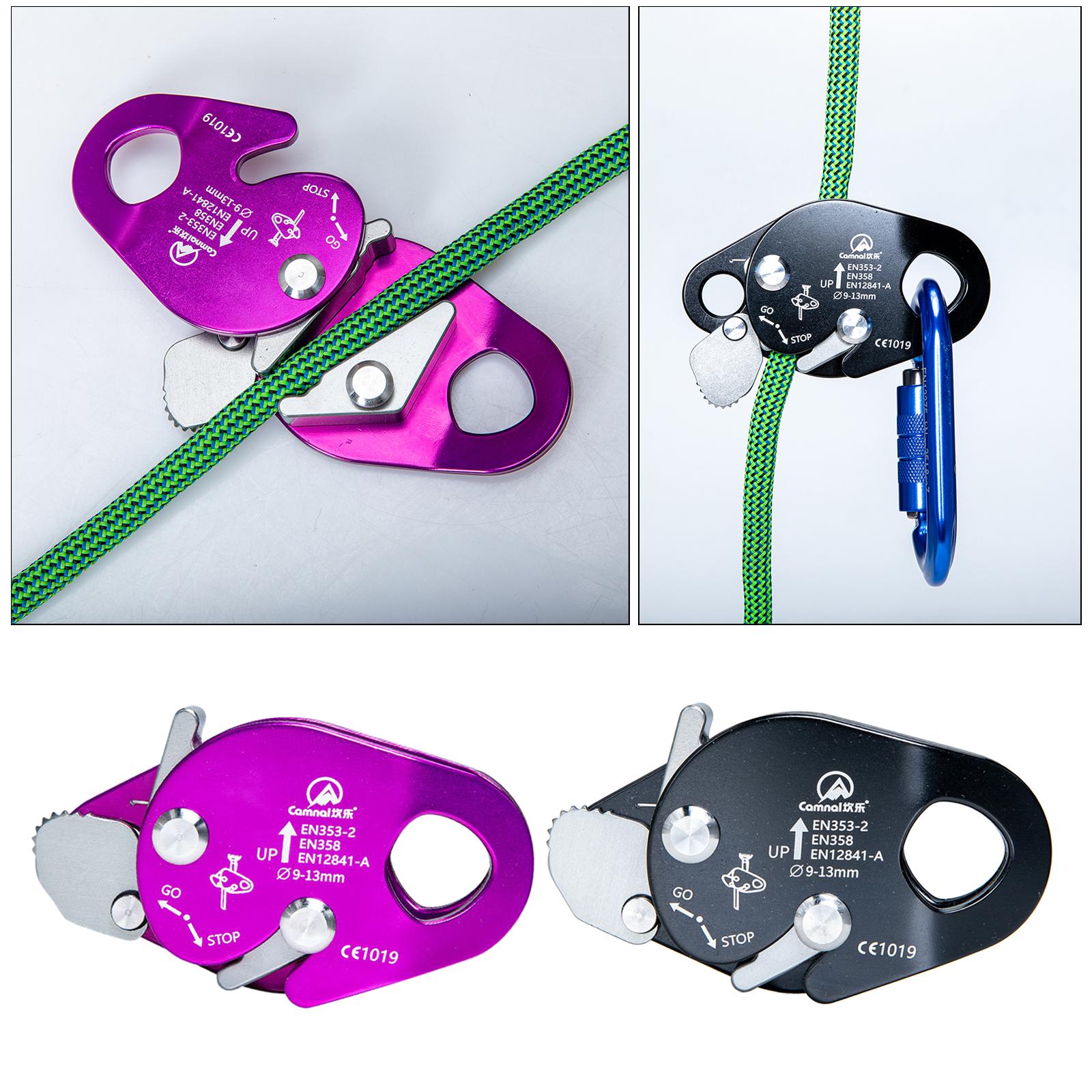 livre explorando ajustador proteção engrenagem para 9-13mm corda rappelling belay cordão