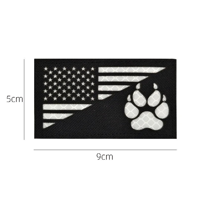 American flag-size