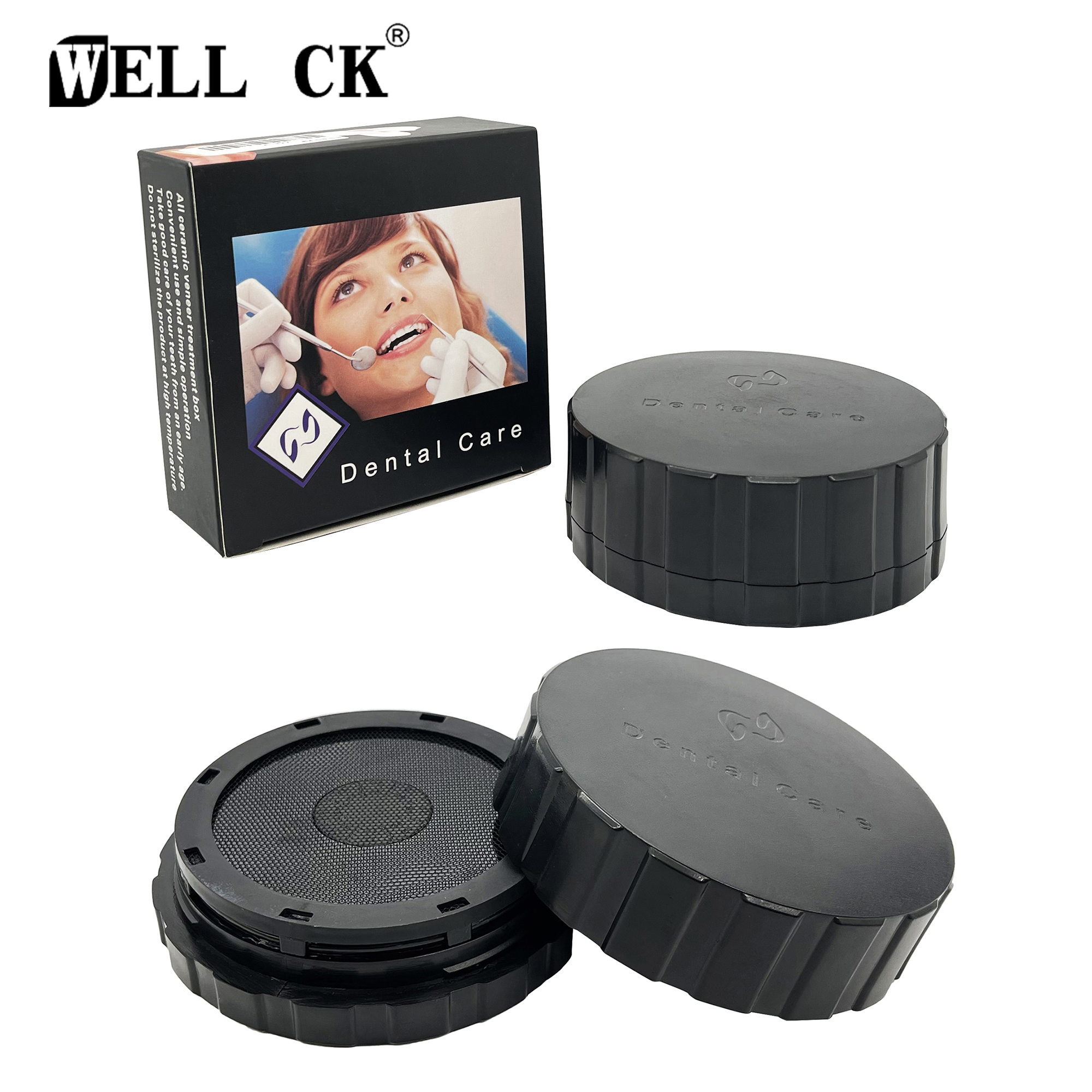 Best of All-Ceramic Veneer Processing Box Beautiful Tooth Veneer Box Porcelain Patch Disinfection Box Cleaning Box Denture Placement Box Reviews & Tips