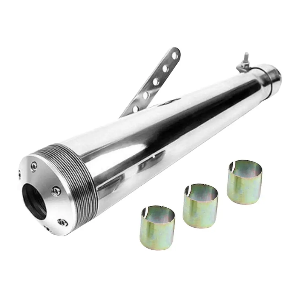 45mm Motorcycle Exhaust System Motorcycle Exhaust Universal 430mm for Street/Sports Motorcycle/
