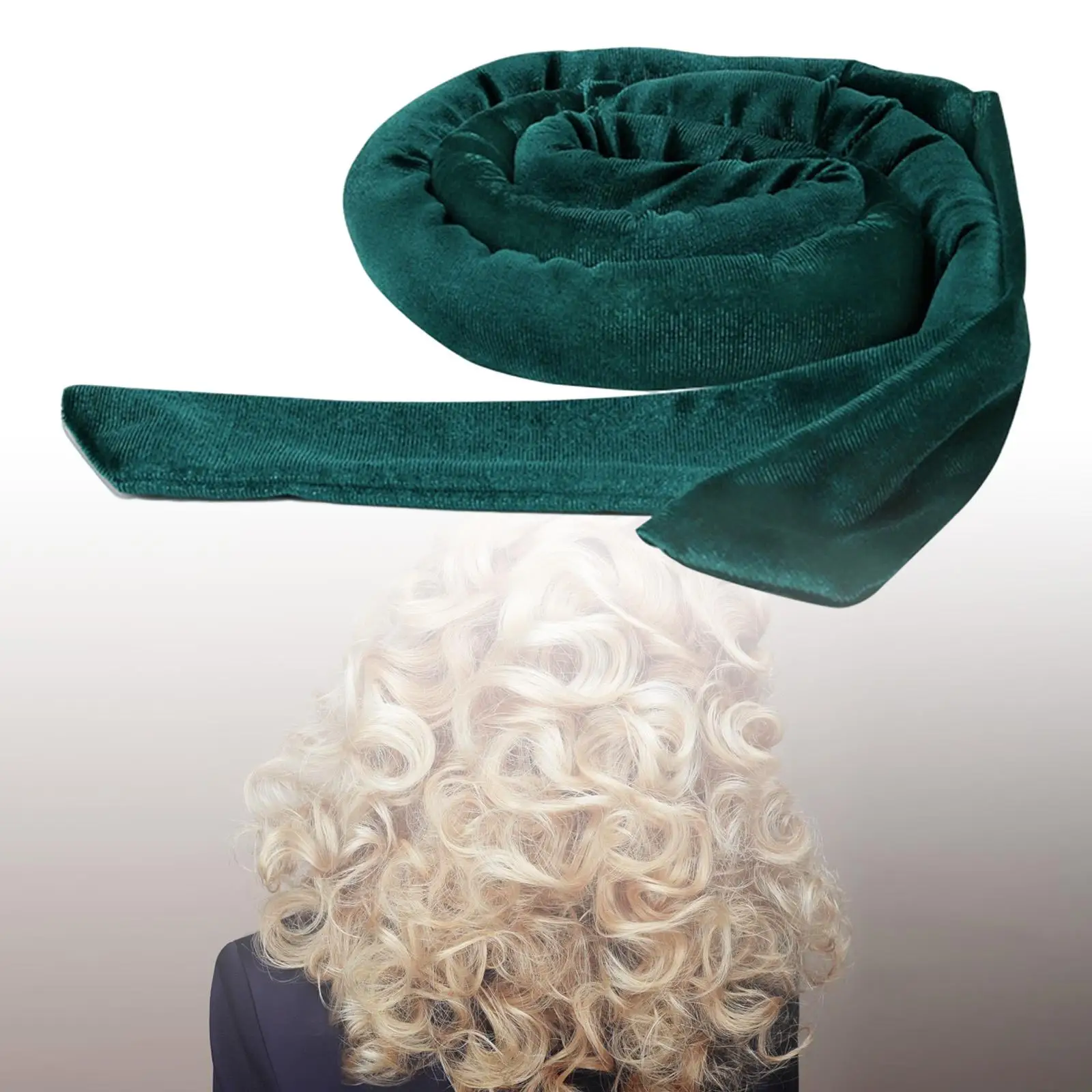 Reusable Heatless Curling Rod Headband with Hair Scrunchie Hair Curlers Rollers Girls Heatless Curler Rod No Heat Sleeping